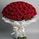 Букет 101 Красная роза Блэк Мэджик в Благовещенске Республики Башкортостан