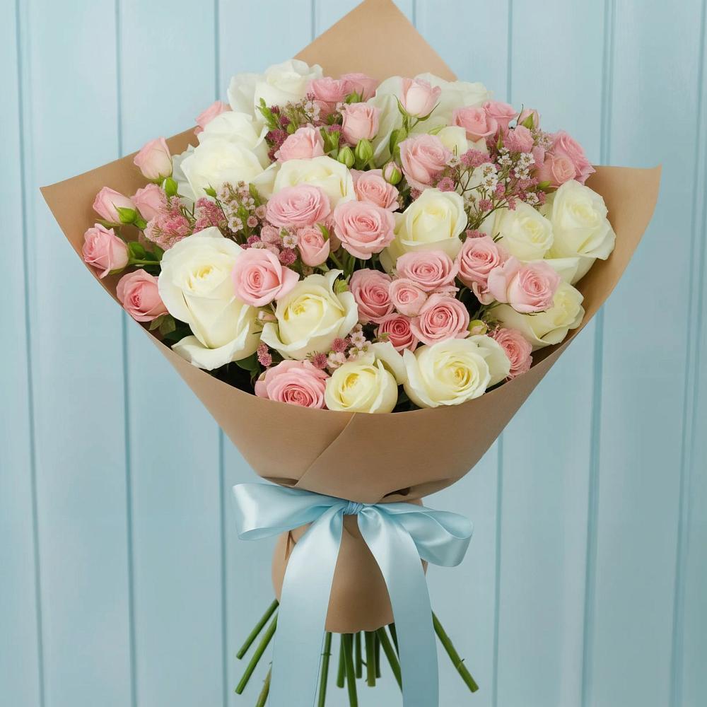 Букет цветов из: Розы в Благовещенске Республики Башкортостан