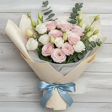 Букет цветов из:  Лизиантусы #REPLACE_PRED# Благовещенске Республики Башкортостан