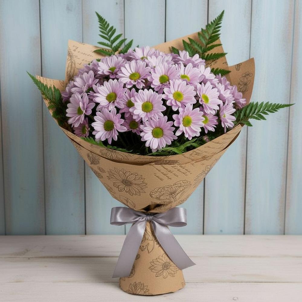 Букет цветов из: Хризантемы в Благовещенске Республики Башкортостан