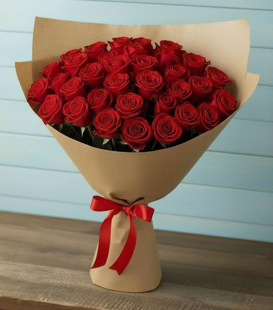 Букет Красные розы Милано в Благовещенске Республики Башкортостан