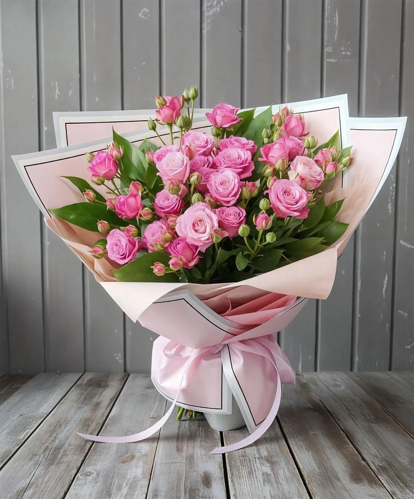 Букет Розовый кустик в Благовещенске Республики Башкортостан