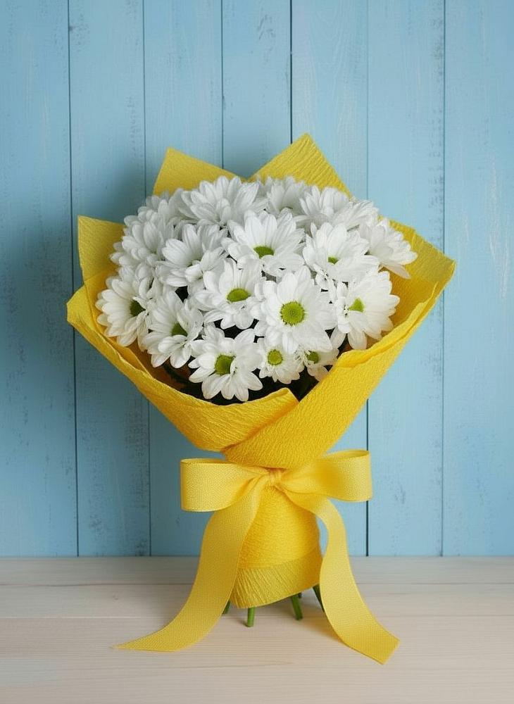 Букет цветов из: Хризантемы в Благовещенске Республики Башкортостан