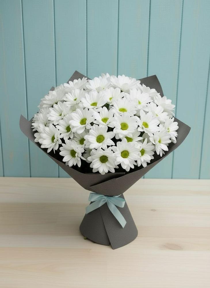 Букет цветов из: Хризантемы в Благовещенске Республики Башкортостан