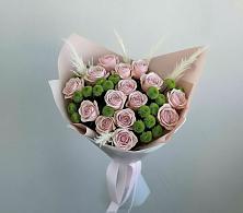 Букет цветов из:  Розы и Хризантемы #REPLACE_PRED# Благовещенске Республики Башкортостан
