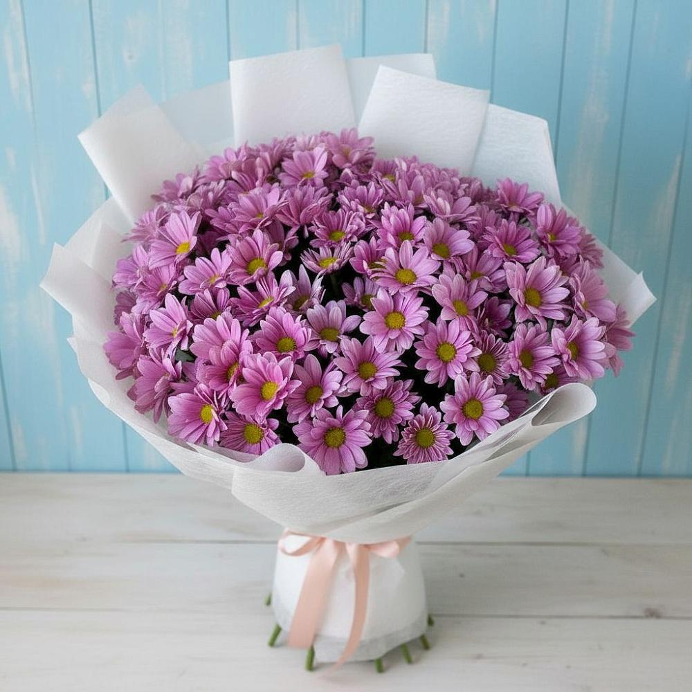 Букет цветов из: Хризантемы в Благовещенске Республики Башкортостан