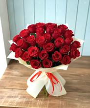 Букет 29 Красных роз в Благовещенске Республики Башкортостан