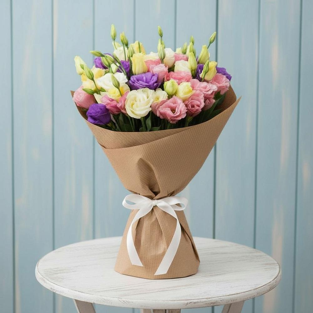 Букет цветов из: Лизиантусы в Благовещенске Республики Башкортостан