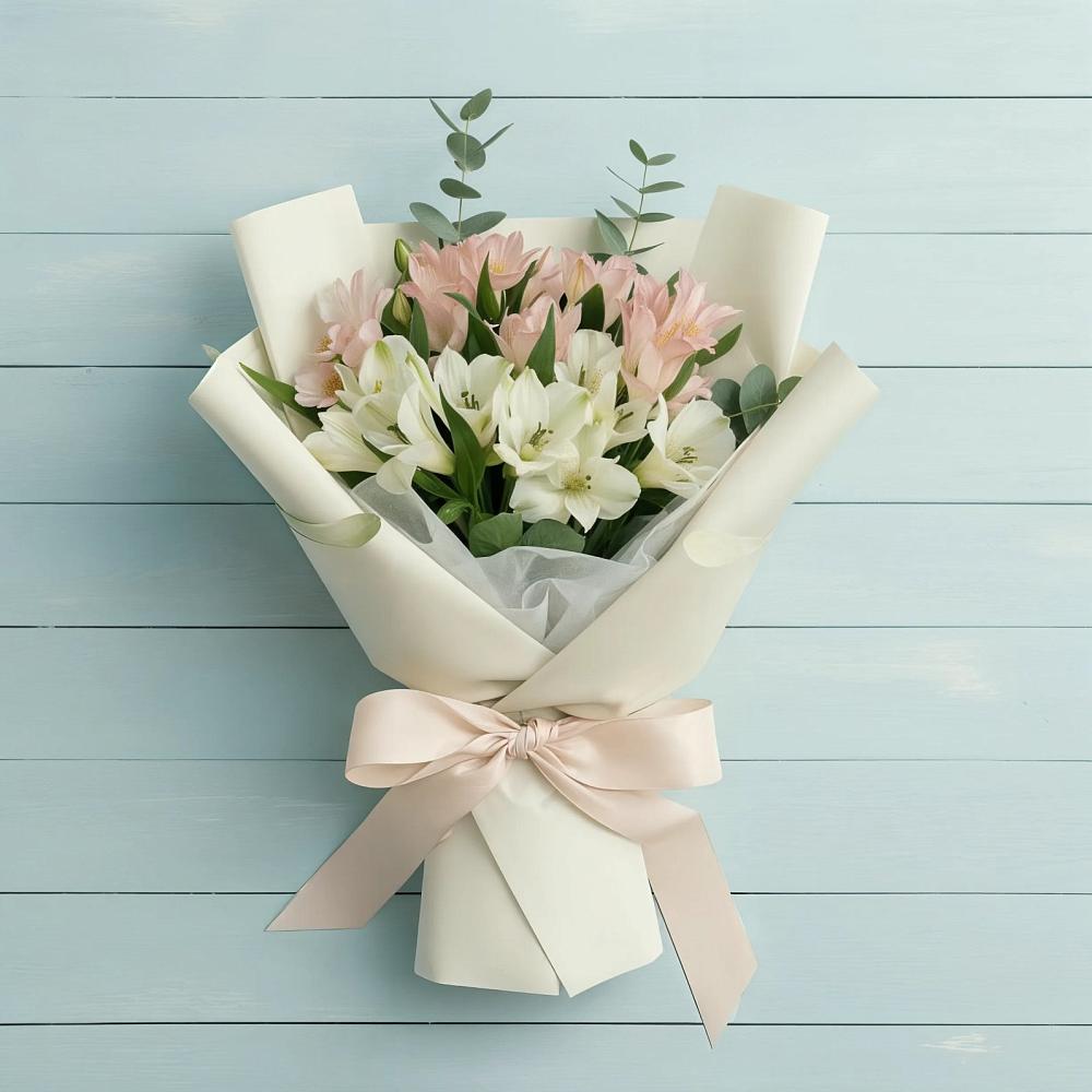 Букет цветов из: Альстромерии в Благовещенске Республики Башкортостан