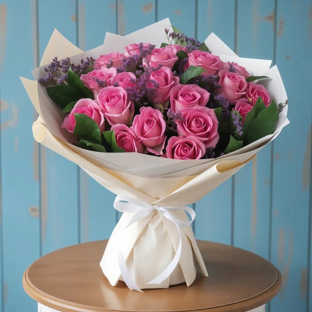 Букет цветов из: Розы в Благовещенске Республики Башкортостан