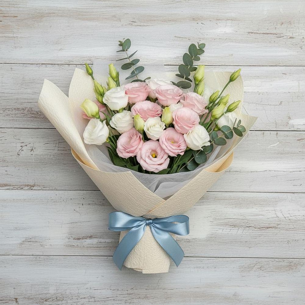 Букет цветов из: Лизиантусы в Благовещенске Республики Башкортостан