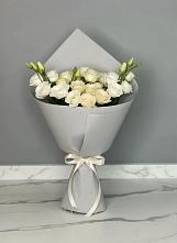 Букет цветов из:  Розы и Лизиантусы в Благовещенске Республики Башкортостан